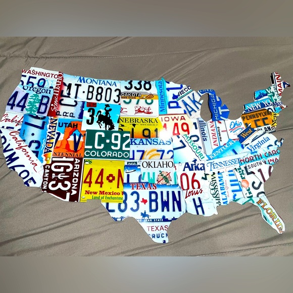 Other Metal Map Of United States - M 6472b7b224237ad6359389b0 